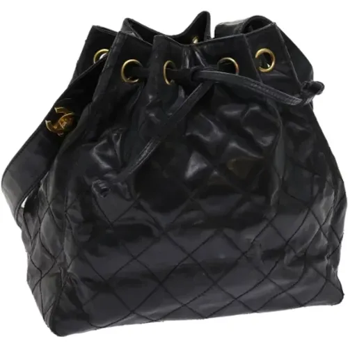 Pre-owned Bucket Bags, female, , Size: ONE SIZE Pre-owned Leather chanel-bags - Chanel Vintage - Modalova