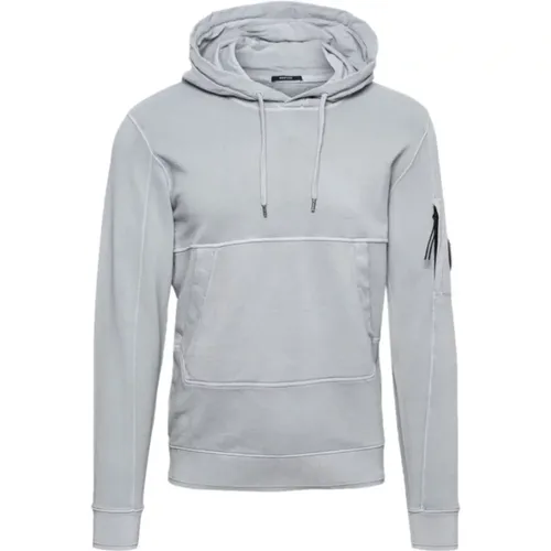 Resist Dyed Cotton Fleece Hoodie , male, Sizes: L, M - C.P. Company - Modalova