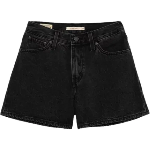 Levi's, 501 Abgenutzte Denim Shorts , Damen, Größe: W25 - Levis - Modalova