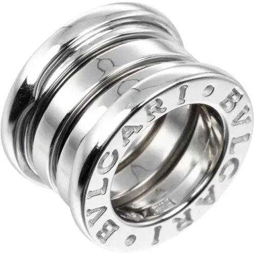 Pre-owned Jewellery, female, , Size: ONE SIZE Pre-owned White Gold rings - Bvlgari Vintage - Modalova