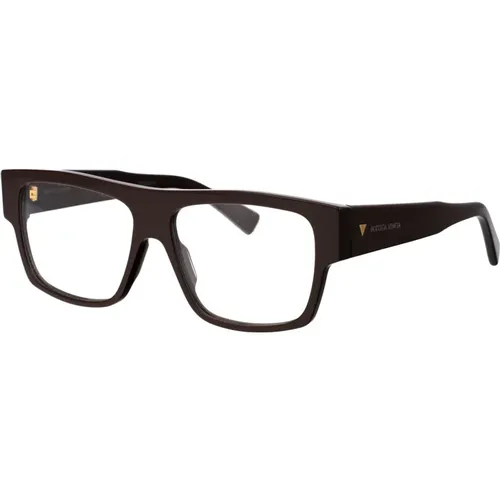 Glasses, male, , Size: 56 MM Stylish Optical Glasses Bv1290O - Bottega Veneta - Modalova