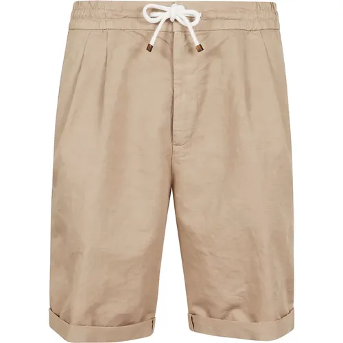 Men's Clothing Shorts C6301 Ss24 , male, Sizes: L - BRUNELLO CUCINELLI - Modalova