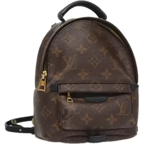 Pre-owned Backpacks, female, , Size: ONE SIZE Pre-owned Monogram Canvas Backpack - Louis Vuitton Vintage - Modalova