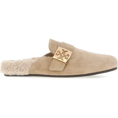 Slippers, female, , Size: 6 US Cozy Home Slippers for Everyday Comfort - TORY BURCH - Modalova