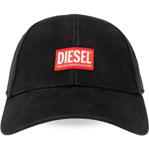 Caps, male, , Size: M ‘Corry-Jacq-Wash’ Cap - Diesel - Modalova