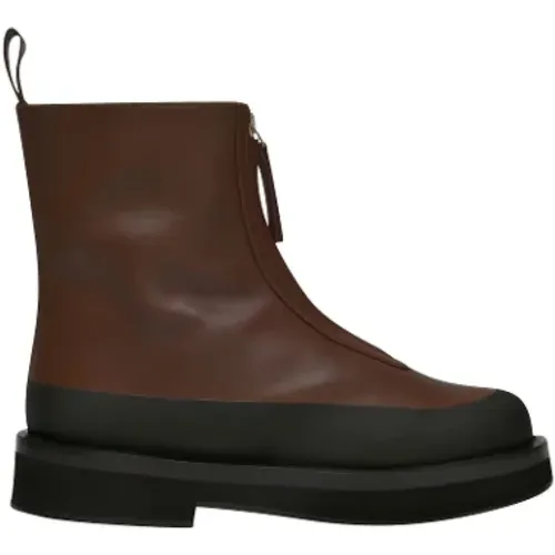 Leather boots , female, Sizes: 5 UK - Neous - Modalova