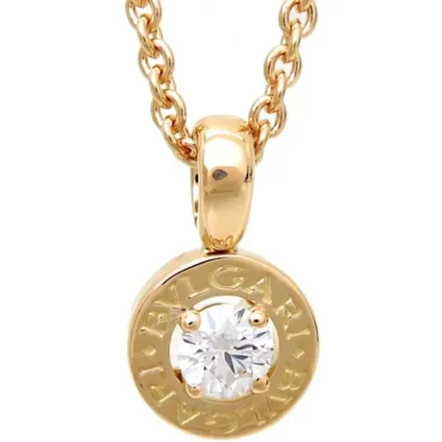 Pre-owned Gold necklaces , female, Sizes: ONE SIZE - Bvlgari Vintage - Modalova