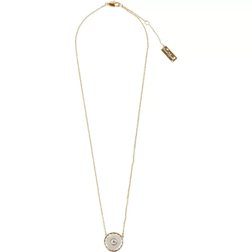 Perlen Medaillon Halskette , Damen, Größe: ONE Size - Marc Jacobs - Modalova