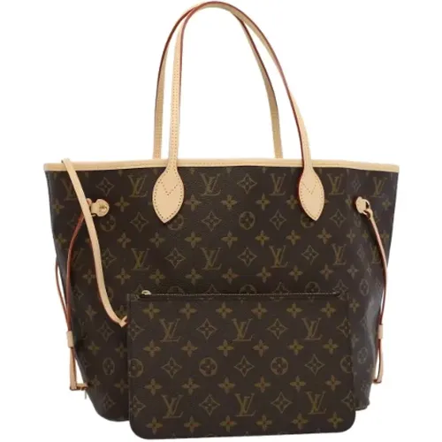 Pre-owned Tote Bags, female, , Size: ONE SIZE Pre-owned Canvas shoulder-bags - Louis Vuitton Vintage - Modalova