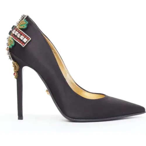 Pre-owned Stoff heels - Versace Pre-owned - Modalova