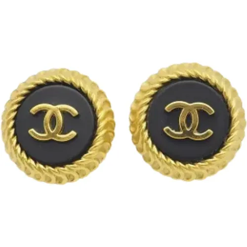 Pre-owned Metal chanel-jewelry , female, Sizes: ONE SIZE - Chanel Vintage - Modalova