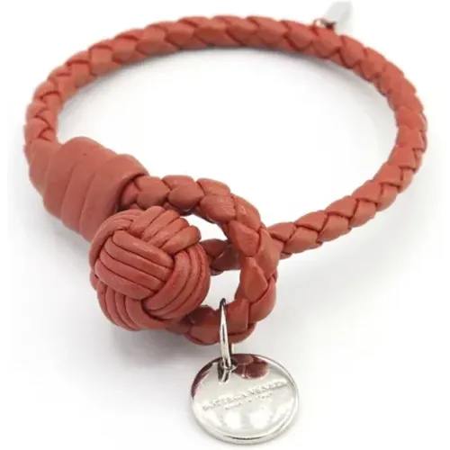 Pre-owned Leather bracelets , female, Sizes: ONE SIZE - Bottega Veneta Vintage - Modalova