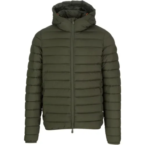 Down Jacket for Men - Stay Warm and Stylish , male, Sizes: S - Save The Duck - Modalova