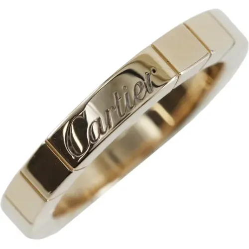 Pre-owned Metal rings , female, Sizes: ONE SIZE - Cartier Vintage - Modalova