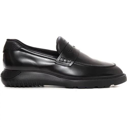 Stylish Men's Loafers Shoes , male, Sizes: 5 1/2 UK - Hogan - Modalova