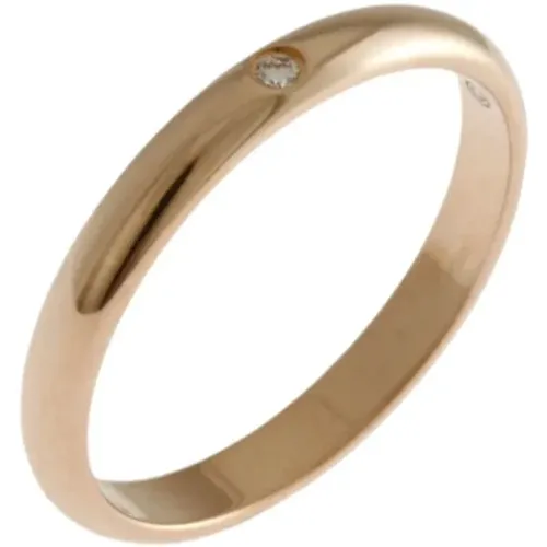 Pre-owned Jewellery, female, , Size: ONE SIZE Pre-owned Rose Gold rings - Cartier Vintage - Modalova