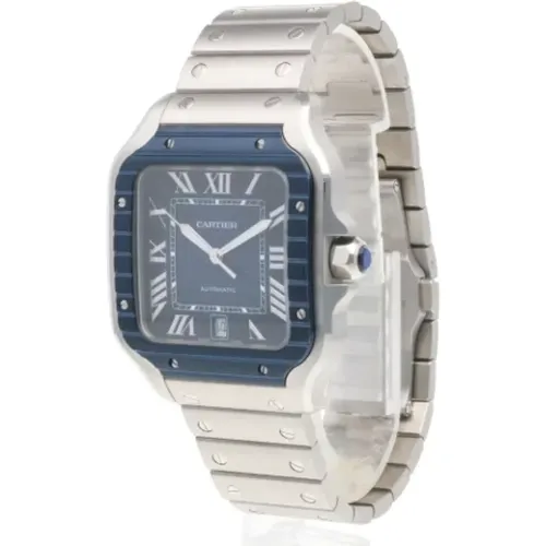 Pre-owned Watches, male, , Size: ONE SIZE Pre-owned Stainless Steel watches - Cartier Vintage - Modalova