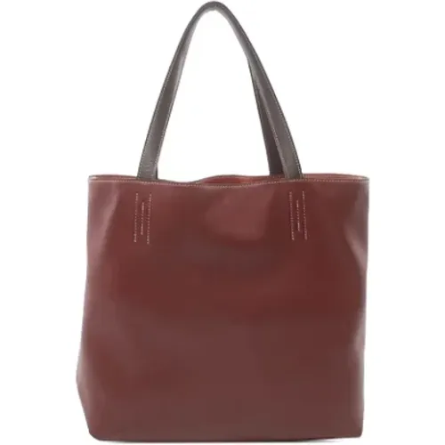 Pre-owned Tote Bags, female, , Size: ONE SIZE Pre-owned Leather totes - Hermès Vintage - Modalova