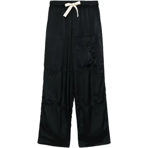 Wide Trousers, male, , Size: M Trousers - Dries Van Noten - Modalova