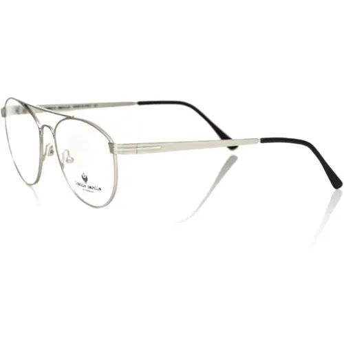 Glasses, male, , Size: ONE SIZE Aviator Metal Frame Eyeglasses - Frankie Morello - Modalova