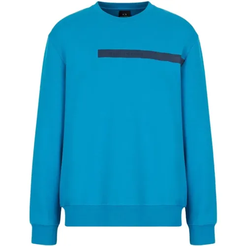 Sweatshirt , male, Sizes: 2XL, L, XL - Armani Exchange - Modalova
