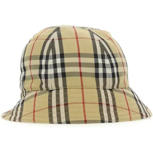 MH CHK 6 Panel Bucket Hat , unisex, Größe: S - Burberry - Modalova