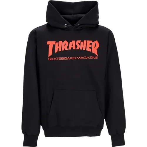 Hoodies, unisex, , Size: L Skatemag Hood Sweatshirt /Red - Thrasher - Modalova