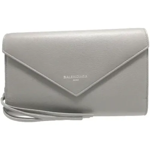 Pre-owned Wallets, female, , Size: ONE SIZE Pre-owned Leather wallets - Balenciaga Vintage - Modalova