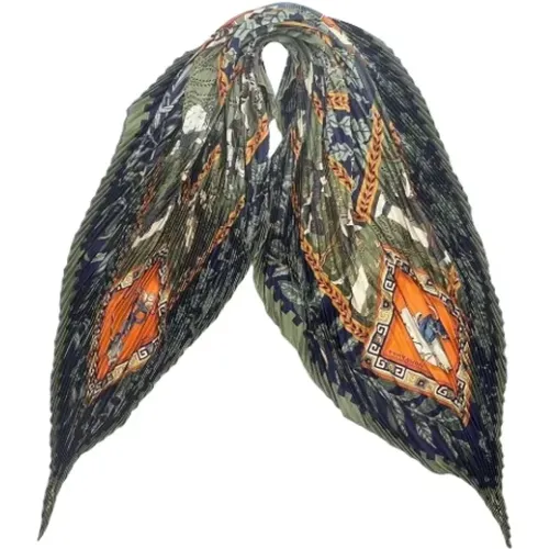 Pre-owned Scarves, female, , Size: ONE SIZE Pre-owned Silk scarves - Hermès Vintage - Modalova