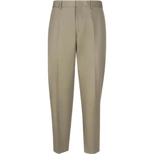 Cotton Trousers with Low Crotch , male, Sizes: S - Jil Sander - Modalova
