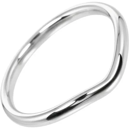 Pre-owned Jewellery, female, , Size: ONE SIZE Pre-owned Platinum rings - Tiffany & Co. Pre-owned - Modalova