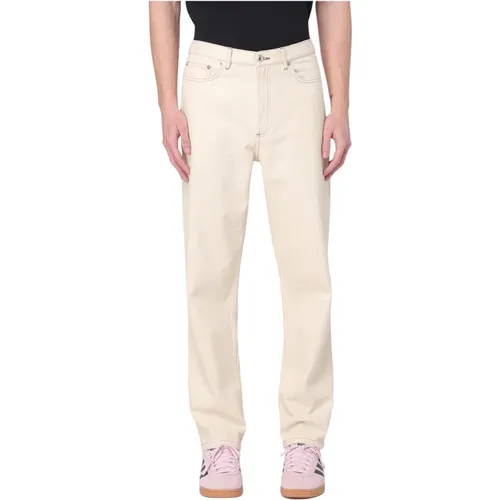 Straight Jeans, male, , Size: W33 Straight Leg Jeans - A.p.c. - Modalova