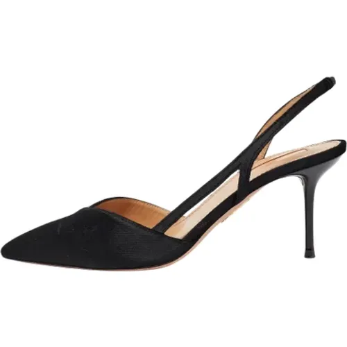 Pre-owned Velvet heels , female, Sizes: 5 UK - Aquazzura Pre-owned - Modalova