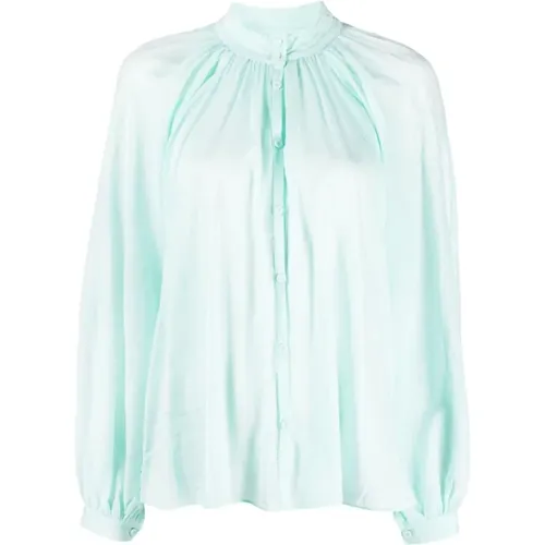 Bohemian Cotton Silk Voile Shirt , female, Sizes: S, XS, M - Forte Forte - Modalova