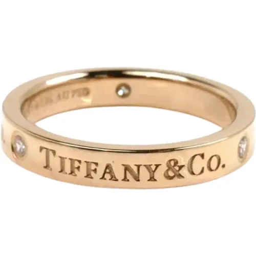 Pre-owned Jewellery, female, , Size: ONE SIZE Pre-owned Rose Gold rings - Tiffany & Co. Pre-owned - Modalova