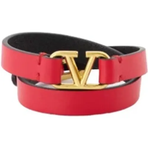 Double VLogo Bracelet , female, Sizes: ONE SIZE - Valentino Garavani - Modalova