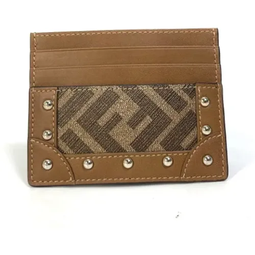 Pre-owned Wallets, female, , Size: ONE SIZE Pre-owned Leather home-office - Fendi Vintage - Modalova