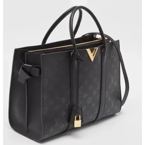 Pre-owned Tote Bags, female, , Size: ONE SIZE Pre-owned Leather totes - Louis Vuitton Vintage - Modalova