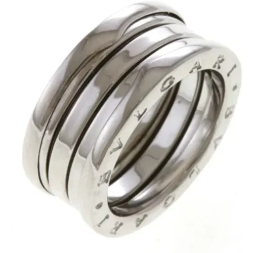 Pre-owned Jewellery, female, , Size: ONE SIZE Pre-owned White Gold rings - Bvlgari Vintage - Modalova