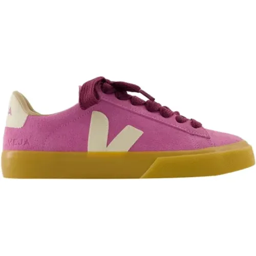 Leder sneakers , Damen, Größe: 36 EU - Veja - Modalova