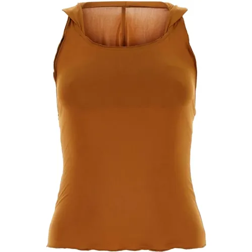 Bronze Stretch Salsa Top , Damen, Größe: L - Gimaguas - Modalova