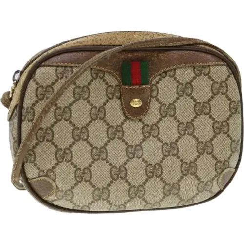 Pre-owned Cross Body Bags, female, , Size: ONE SIZE Pre-owned Canvas gucci-bags - Gucci Vintage - Modalova