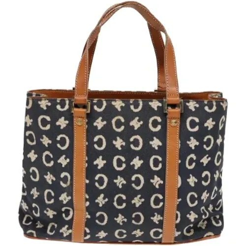 Pre-owned Tote Bags, female, , Size: ONE SIZE Pre-owned Canvas celine-bags - Celine Vintage - Modalova