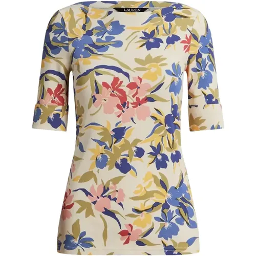 Baumwollbluse mit Blumen - Ralph Lauren - Modalova