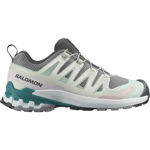 Running Shoes, female, , Size: 11 US 3D V9 Aqua Trail Running Shoes - Salomon - Modalova