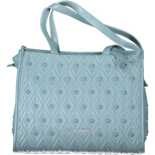 Blaue Schultertasche mit Abnehmbarem Riemen und Innentasche,Blaue Schultertasche mit Abnehmbarem Riemen - Valentino by Mario Valentino - Modalova