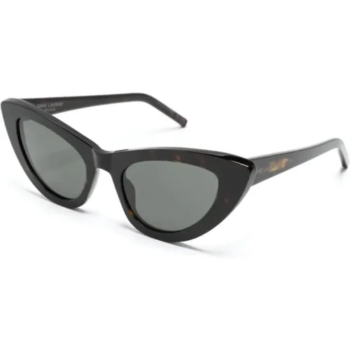 SL 213 Lily 016 Sunglasses,SL 213 Lily 017 Sunglasses - Saint Laurent - Modalova