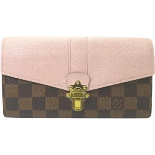 Pre-owned Canvas wallets , female, Sizes: ONE SIZE - Louis Vuitton Vintage - Modalova