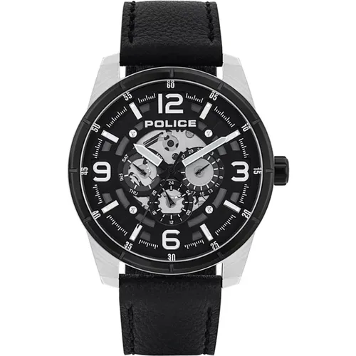 Watches, male, , Size: ONE SIZE Men's Quartz Analogue Watch - Police - Modalova