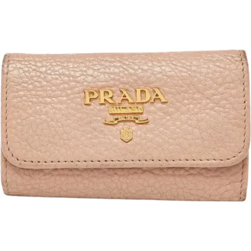 Pre-owned Accessories, female, , Size: ONE SIZE Pre-owned Leather key-holders - Prada Vintage - Modalova